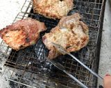 A picture of step 2 of Vietnamese Broken Rice with Grilled Pork Chop and Egg Meatloaf (Cơm tấm sườn chả trứng).