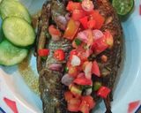Foto langkah ke 4 dari resep Ikan Nila Bakar Tanpa di Goreng dengan Dabu- dabu.