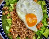 Foto del paso 6 de la receta: Deconstrucción de hamburguesa en crepe de espinacas