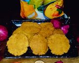 बेसन की पापड़ी (besan ki papadi recipe in Hindi) रेसिपी चरण 2 फोटो