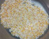 A picture of step 1 of Khichdi.