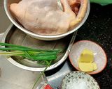 A picture of step 1 of Steam Chicken Chinese Style (Ching Pakcikai).