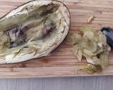 Une image de l'étape 3 de Aubergine farcie au thon.