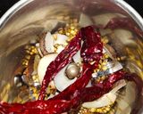 A picture of step 3 of Veg Kolhapuri Sabzi.