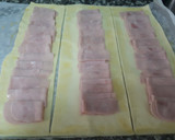 Foto del paso 3 de la receta: Canapés de hojaldre de jamón York y queso