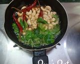 A picture of step 5 of Pearl and Sorghum Millet Bisi Bele Bhaat.