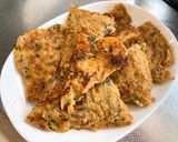 A picture of step 5 of Gyoza Filling Remake: Korean Pancake (Chijimi).