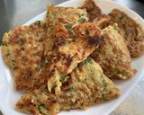 A picture of step 6 of Gyoza Filling Remake: Korean Pancake (Chijimi).