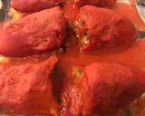 Foto del paso 5 de la receta Pimientos rellenos de carne y verdura