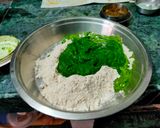 A picture of step 2 of Chapati methi wali.