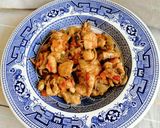 Foto del paso 9 de la receta: Pollo con verduras y salsa de soja
