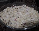 Foto del paso 6 de la receta Macarrones con bechamel y queso gratinados