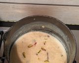 A picture of step 6 of Bengali Payesh.