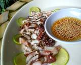 Muneo Sukheo (octopus with sesame deeping sauce) langkah memasak 9 foto