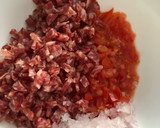 Foto del paso 1 de la receta: Tartar de fuet y tomate con Joyful Coast