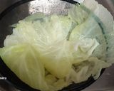 Foto del paso 2 de la receta: Hojas de col rellenas de verduras y morcilla de Burgos