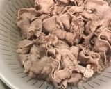 A picture of step 3 of Easy and Tender! Basic Chilled Pork Shabu-Shabu Preparation.