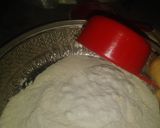 A picture of step 3 of Garlic butter naan.