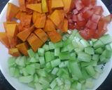Hình bước làm 3 của món Eat clean 2 - Cơm gạo lứt châu âu
