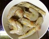 Hình bước làm 3 của món Bí xào tôm thẻ