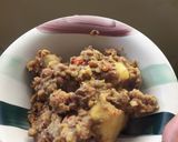 A picture of step 2 of Beans and sweet potato.