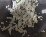 A picture of step 3 of Chowmein.
