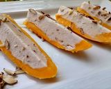 A picture of step 7 of Mango stuffed kulfi.