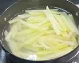 A picture of step 2 of Potato French fries.