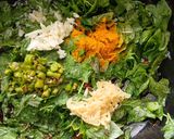 A picture of step 3 of Green Amaranth Leaves Curry | Thotakura.