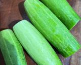 Foto langkah ke 1 dari resep Creamy Avocado Cucumber Salad.
