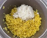 Foto del paso 1 de la receta: Tortilla de arroz y espinacas