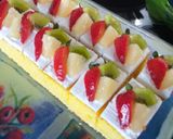 Foto langkah ke 4 dari resep Fruit cake/cake potong.