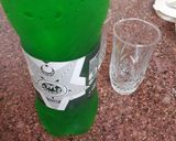 A picture of step 2 of Doodh Soda 🥰.