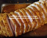 Foto del paso 13 de la receta: Lomo de cerdo marinado y luego braseado en el horno o en la Airfryer