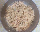 A picture of step 3 of Corn fritters Bhutte ke pakode.