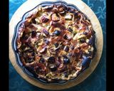Une image de l'étape 3 de Tarte caramélisée à la rhubarbe.