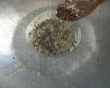 A picture of step 1 of Aloo Poha / Kanda Poha.