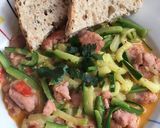 Foto del paso 6 de la receta: Espaguetis de calabacín con pollo🍝