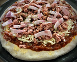 Foto del paso 9 de la receta: Homemade Pizza’s night: Pizza Barbacoa & Pizza 4 estaciones