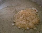 A picture of step 1 of Fried rice with chicken shashlik.