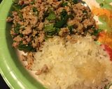 A picture of step 9 of Larb with Sticky Rice.