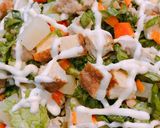 Hình bước làm 1 của món Lại là salad thập cẩm 😂