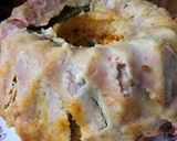 Baconba tekert rakottkel kuglóf recept fázis 8 fotója