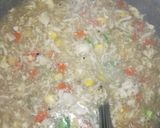 A picture of step 5 of Veg sweet corn soup.
