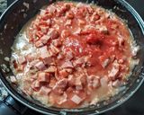 Foto del paso 4 de la receta Macarrones en salsa amatriciana