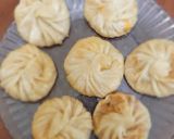 A picture of step 4 of Mix veg momos.