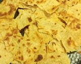 A picture of step 2 of Crispy chatpata Leftover Rori Chaat.