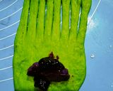 Foto langkah ke 6 dari resep Roti pandan isi.