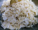A picture of step 2 of Wasabi and Shiso Rice Balls (Onigiri).