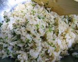 A picture of step 4 of Wasabi and Shiso Rice Balls (Onigiri).